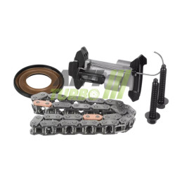 Kit completo de corrente de distribuição - árvore de cames de 8 mm - 1.5 HDi DV5R, 1638159880, 9823920080, 9828655380, 983014688
