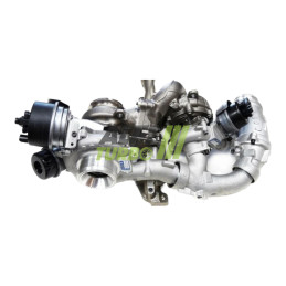 Bi Турбина VW Crafter 2.0 TDI 177 к.с, 10009700227, 03N145701Q, 03N145704K, 03N145703R, 03N145703K, 03N145703L
