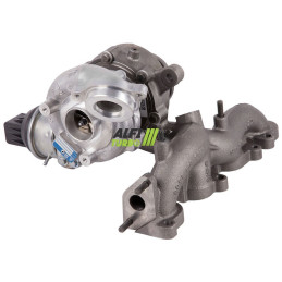 Turbo  hybride 2.0 TDI 140, 53039700208, 53039700130, 53039700169, 03L253056, 03L253056 V150