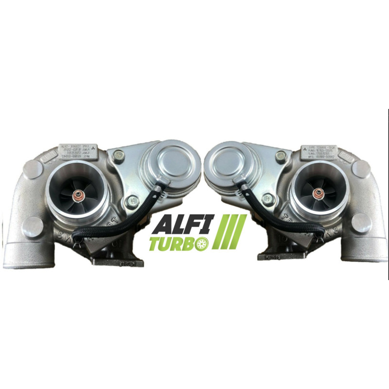 BI Turbo  hybride Porsche  4.8 STAGE 2 49389-00403 + 49389-0303